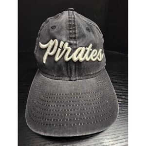Pittsburgh Pirates MLB New Era 9Twenty women strapback‎ Hat Cap Black distressed